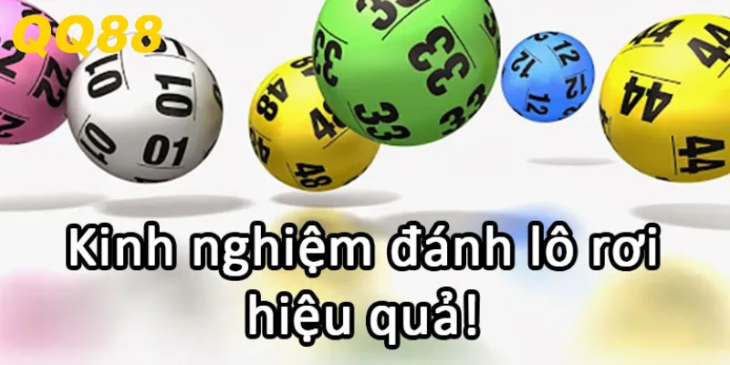 Kinh nghiệm chơi lô rơi hiệu quả 